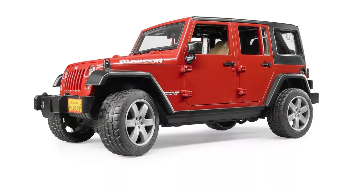 Bruder 02525 Jeep Wrangler Unlimited Rubicon 4x4