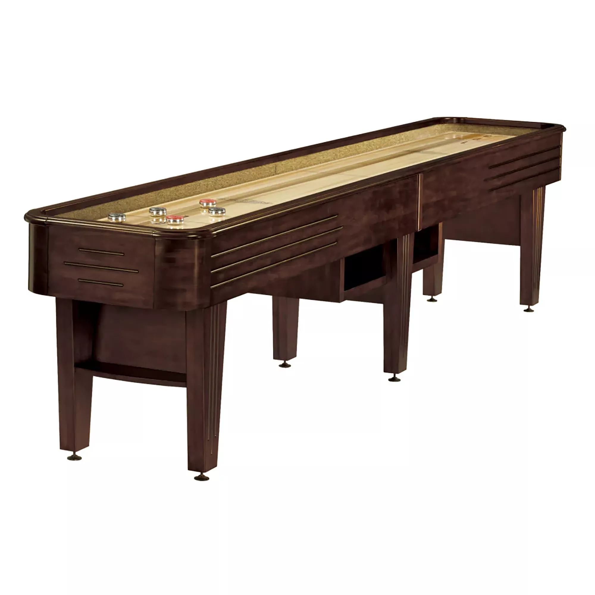 Brunswick Andover II 12' Shuffleboard Table For Sale – Game Room Gorilla