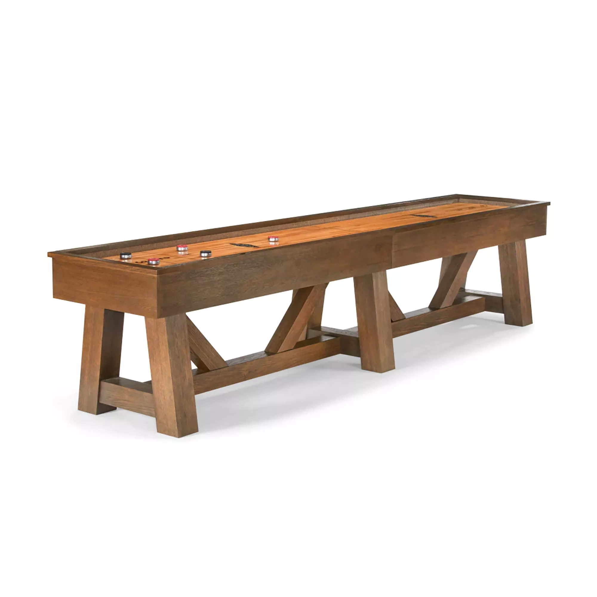 Brunswick Botanic 12' Shuffleboard Table For Sale – Game Room Gorilla