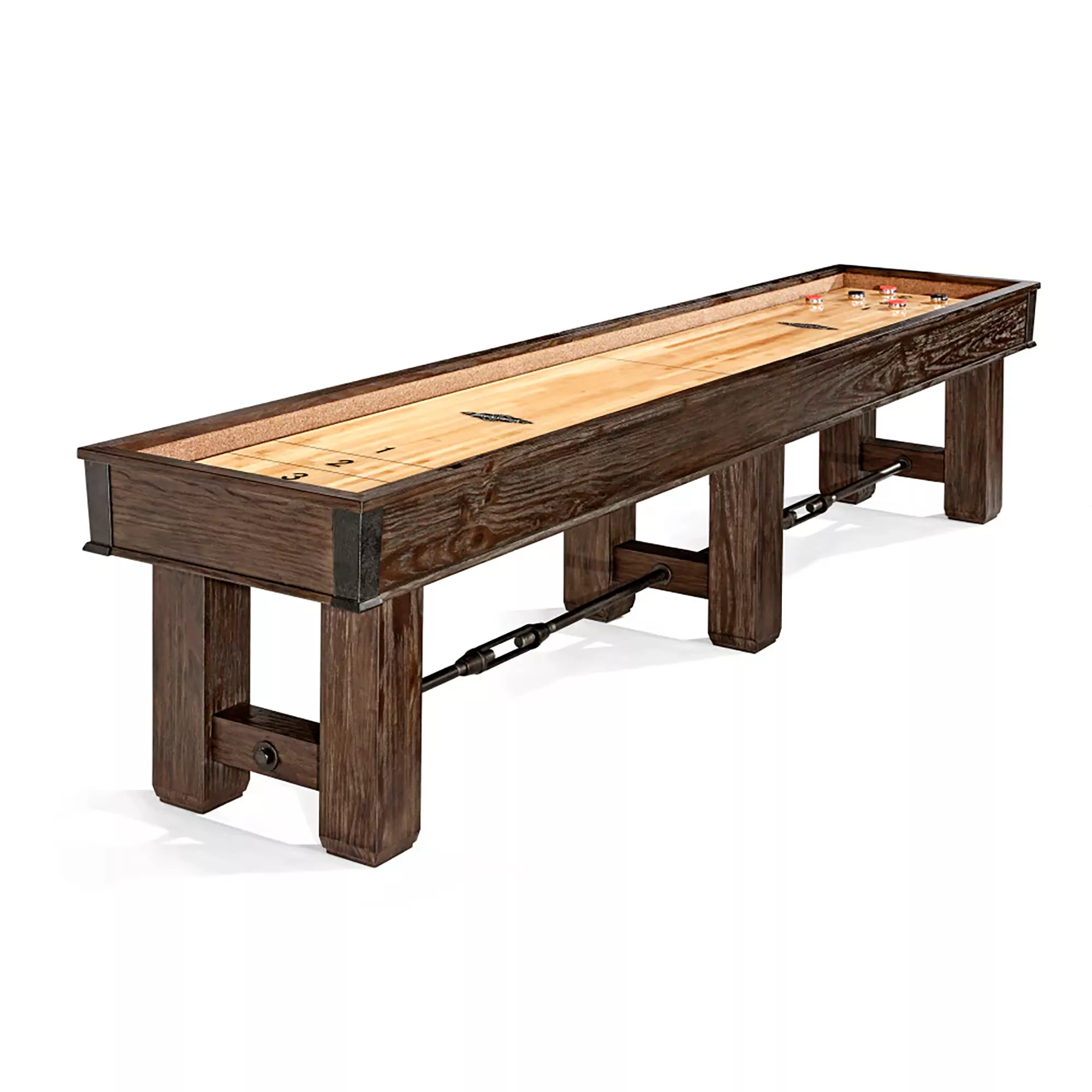 Brunswick Canton 14' Shuffleboard Table For Sale – Game Room Gorilla