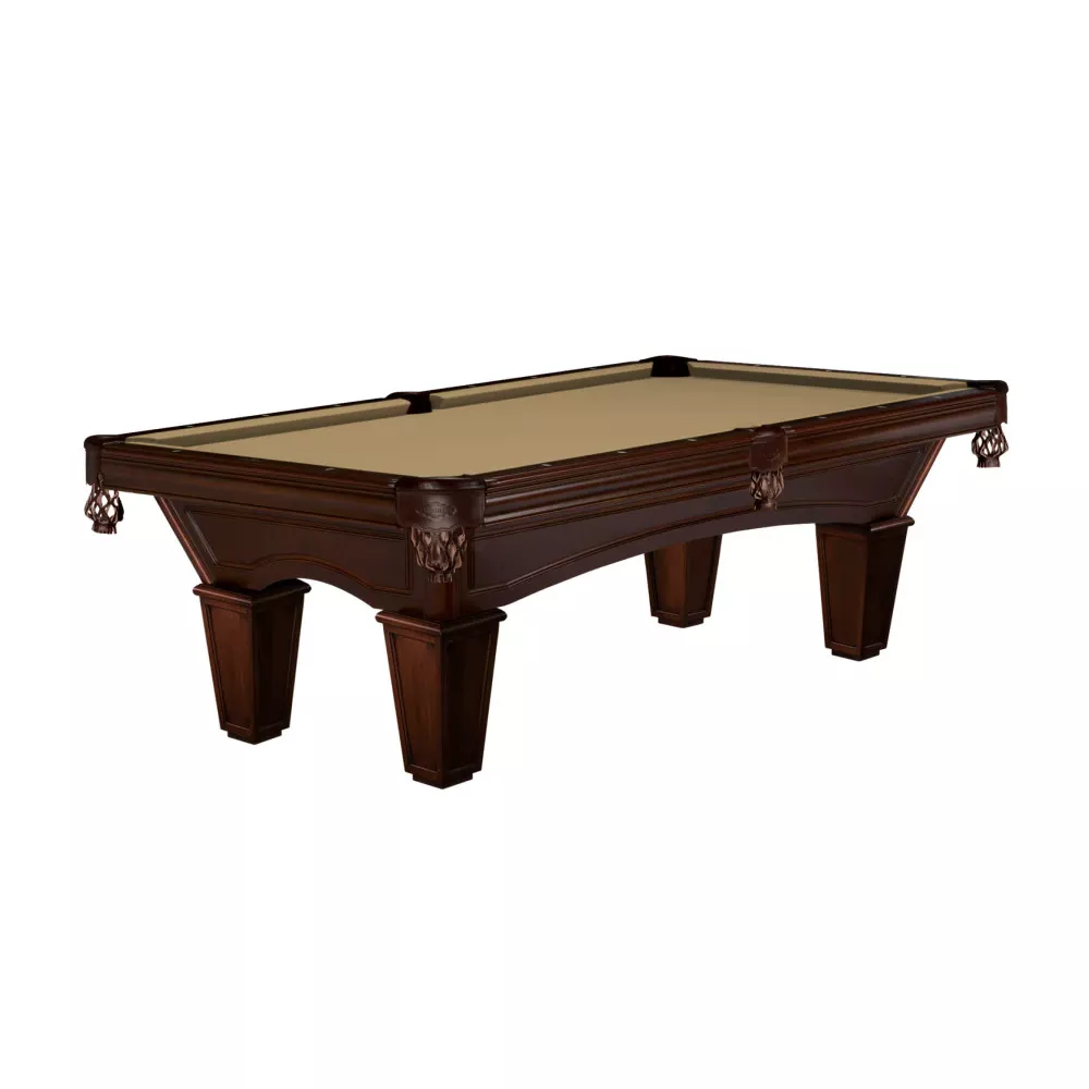 Brunswick Glenwood 8' Pool Table With Tapered Leg For Sale – Game Room Gorilla