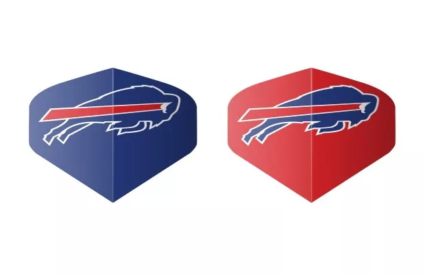 Buffalo Bills Dart Flights For Sale – Game Room Gorilla