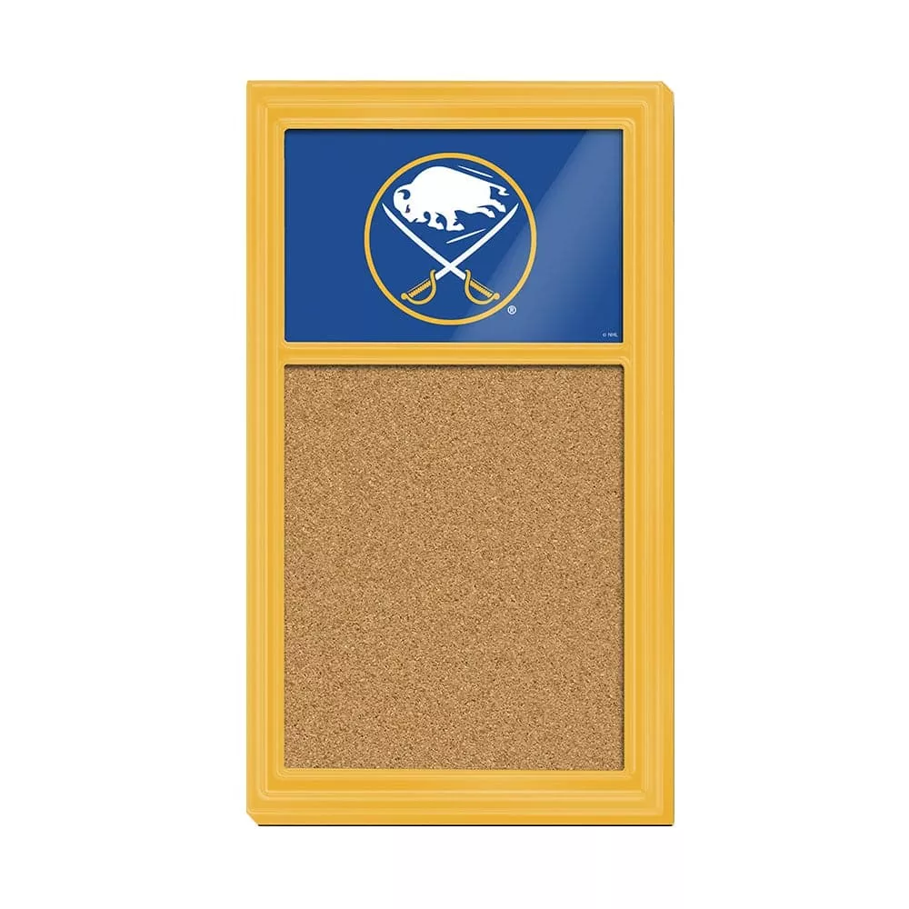 Buffalo Sabres: Cork Note Board