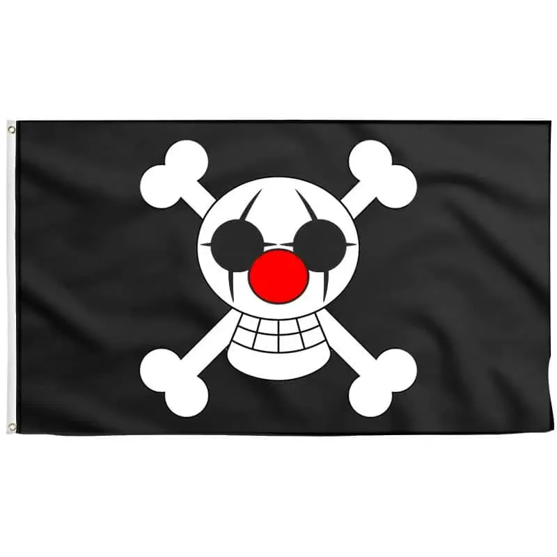 Buggy Pirate Flag (One Piece) - Jolly Roger | Sons Of Pirate