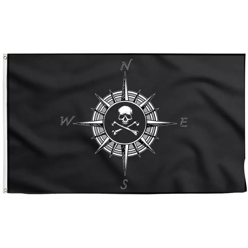Buy Compass Flag - Jolly Roger | Sons Of Pirate