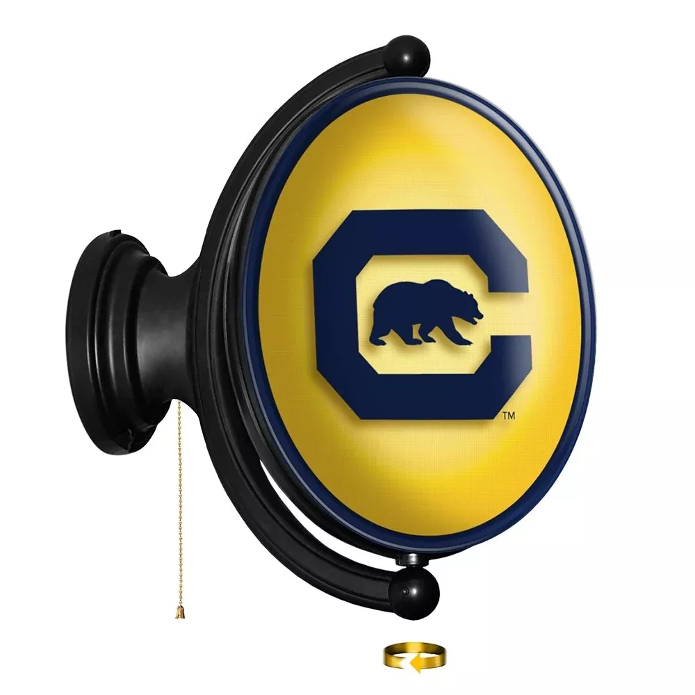 Cal Bears: Block C - Original Oval Rotating Lighted Wall Sign