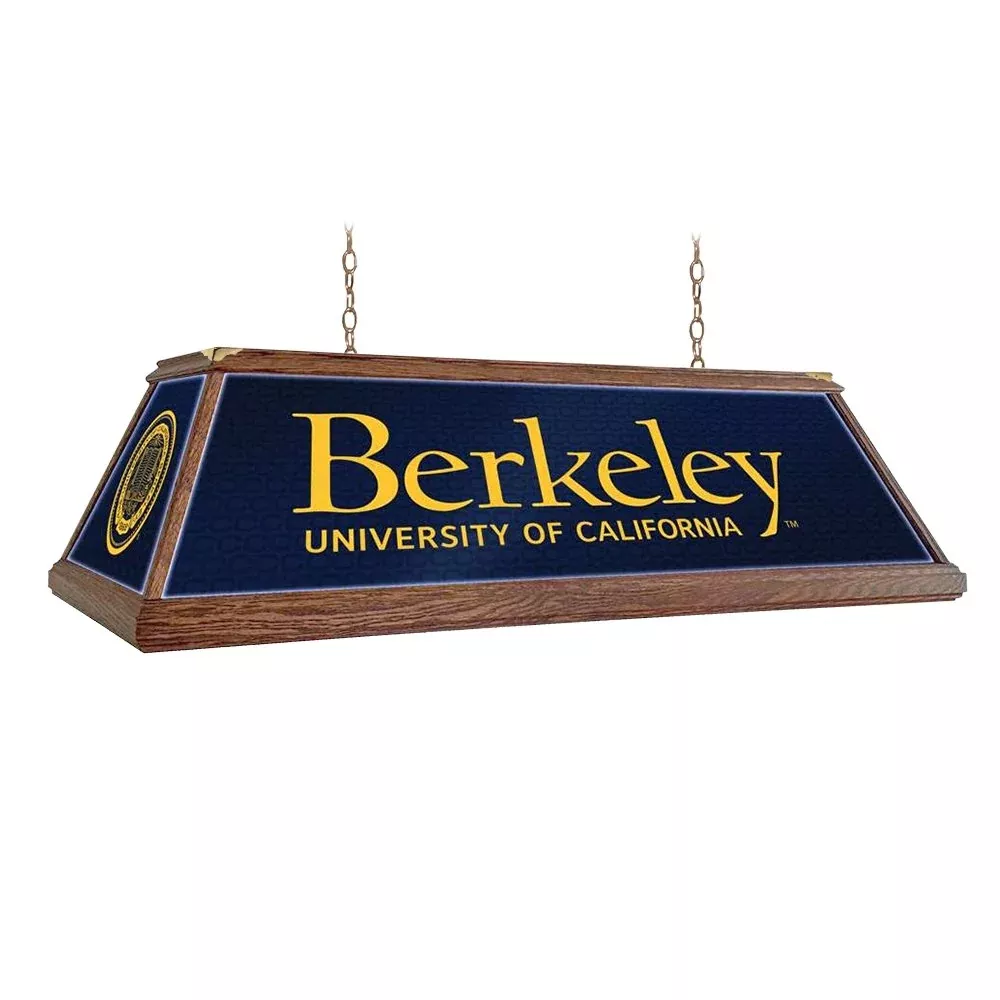 Cal Bears: Premium Wood Pool Table Light