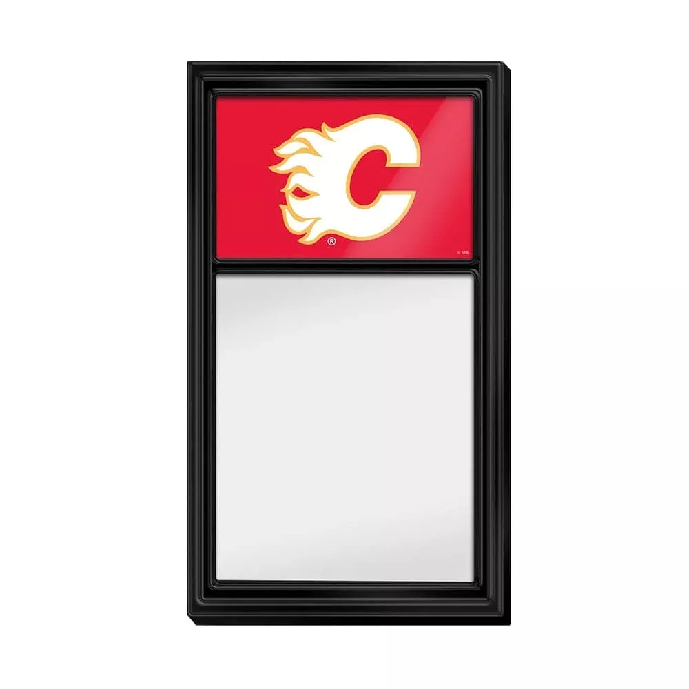 Calgary Flames: Dry Erase Note Board