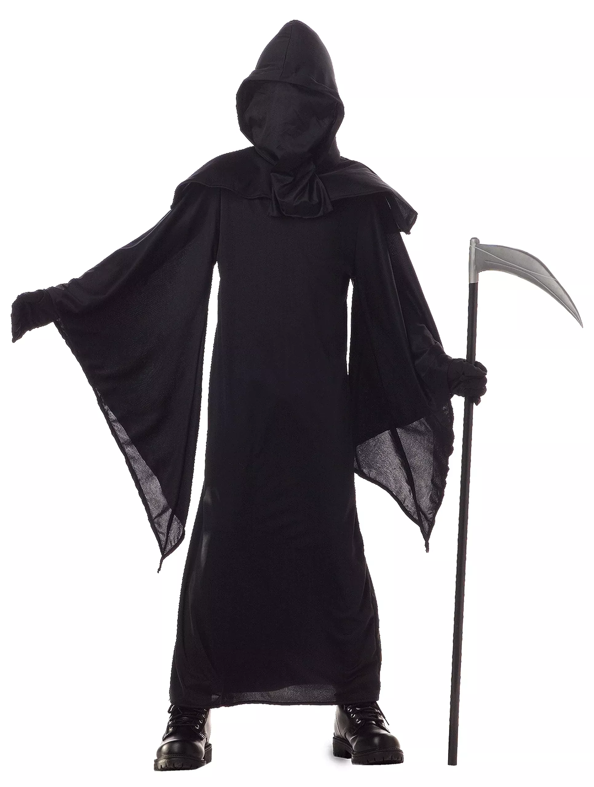 California Costumes Horror Robe Faceless Classic Child Small Black