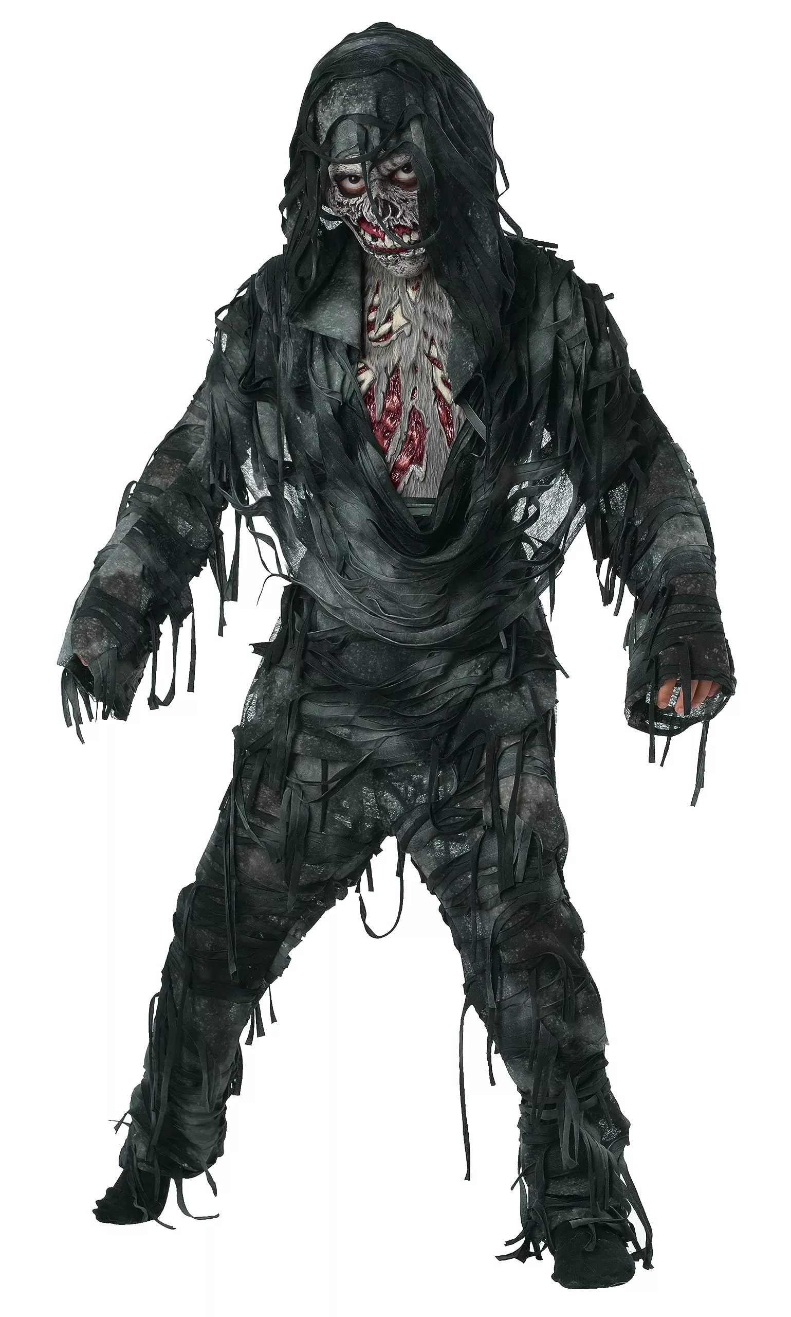 California Costumes Kids Living Dead Zombie Costume Medium Black/Gray