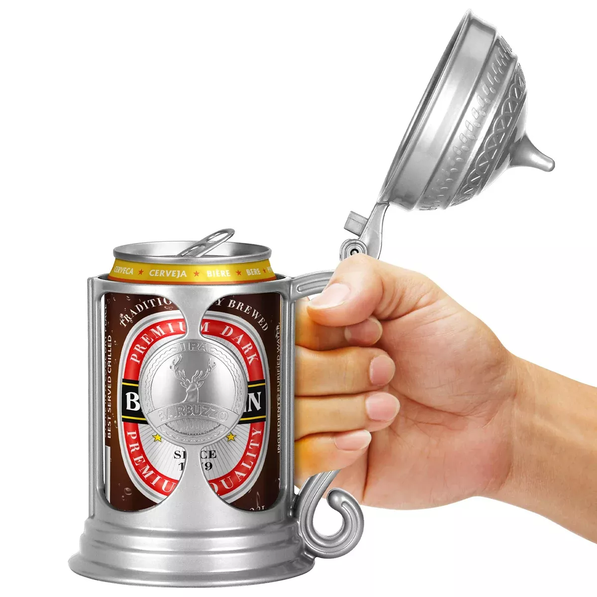 Can Holder Shaped Like a Beer Stein