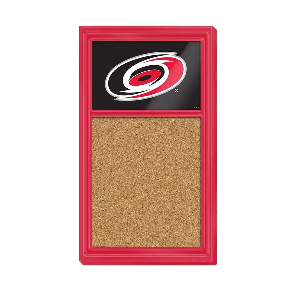Carolina Hurricanes: Cork Note Board