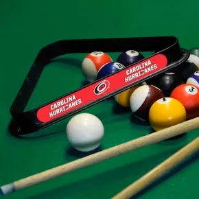 Carolina Hurricanes Plastic 8-Ball Rack