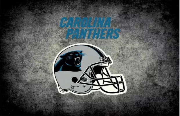 Carolina Panthers Distressed Rug Multiple Sizes For Sale – Game Room Gorilla