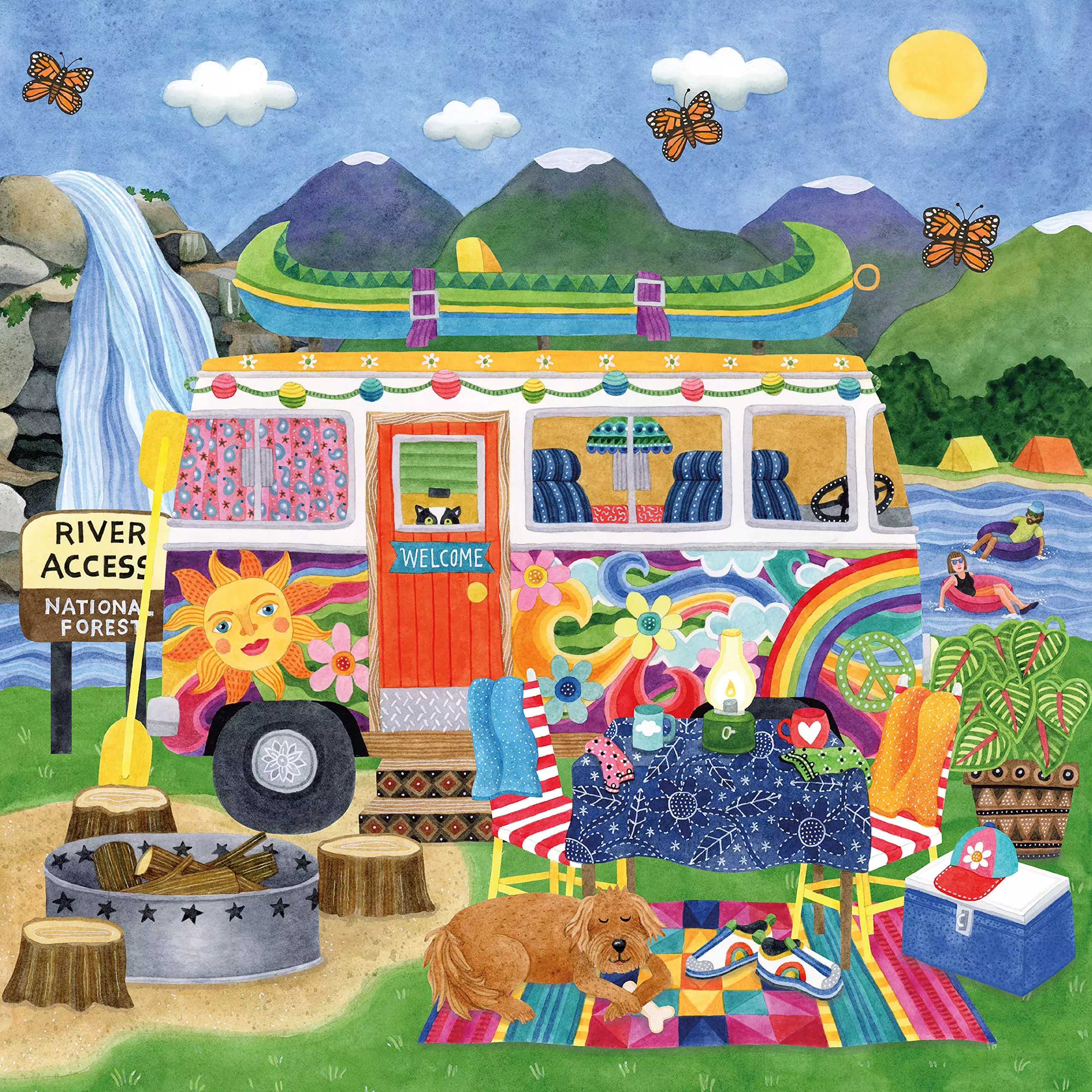 Ceaco 300-Piece Jigsaw Puzzle Multicolor 21.25” x 15