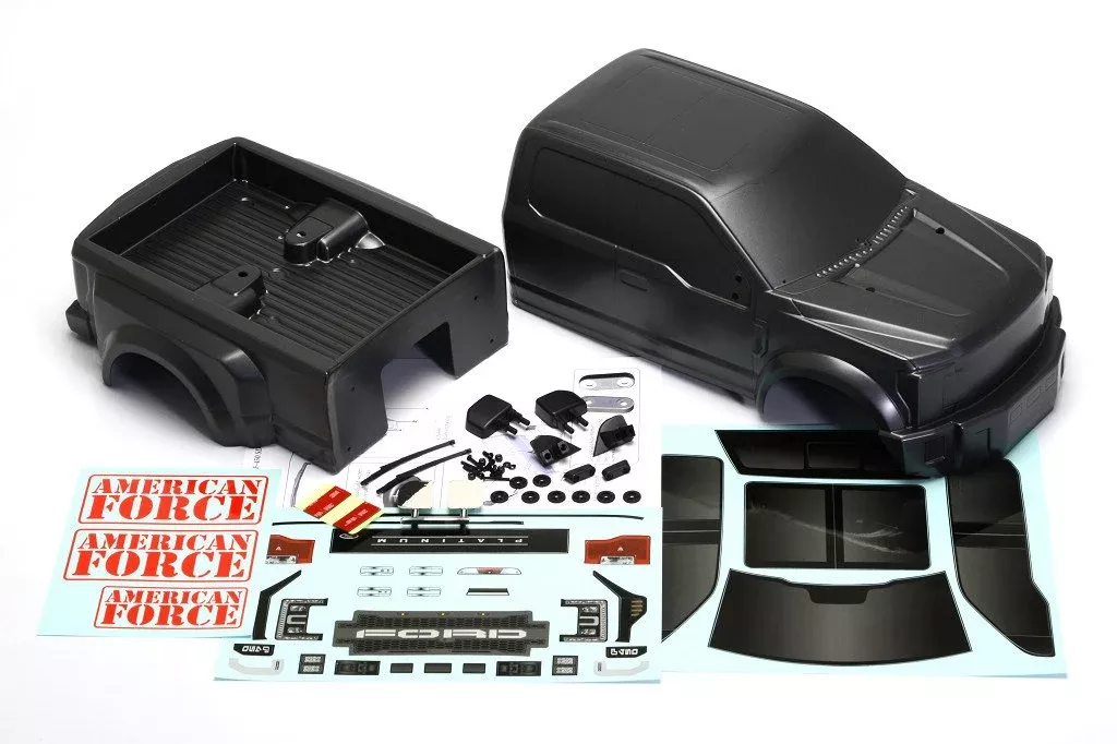 CEN Racing CD0901 Grey Titanium Complete Body Set for F-450