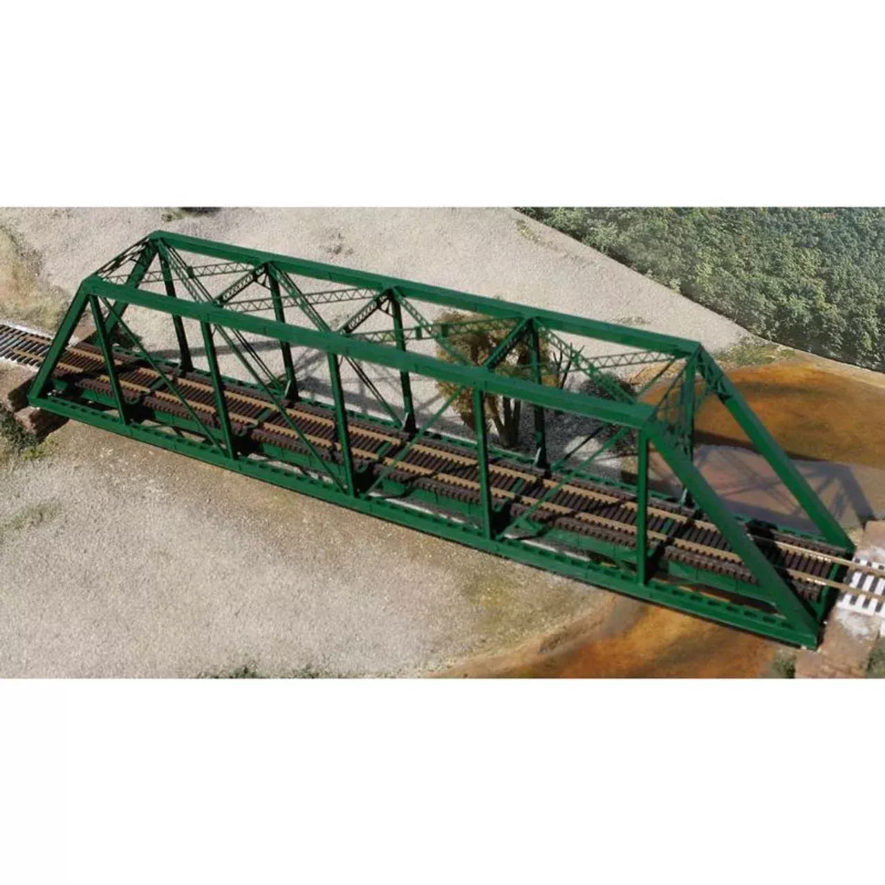 Central Valley Model Works HO Scale 150ft Punchplate Truss Bridge Kit
