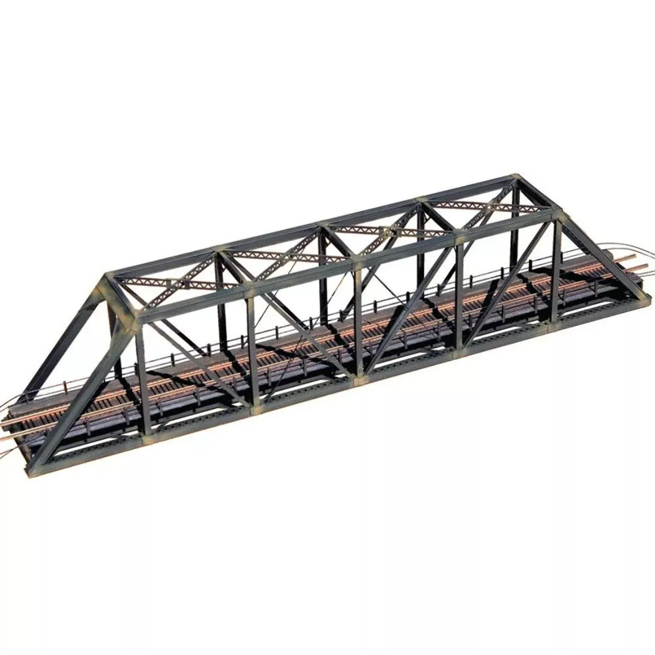 Central Valley Model Works N Scale 150ft Pratt Truss Bridge w/ Walkway
