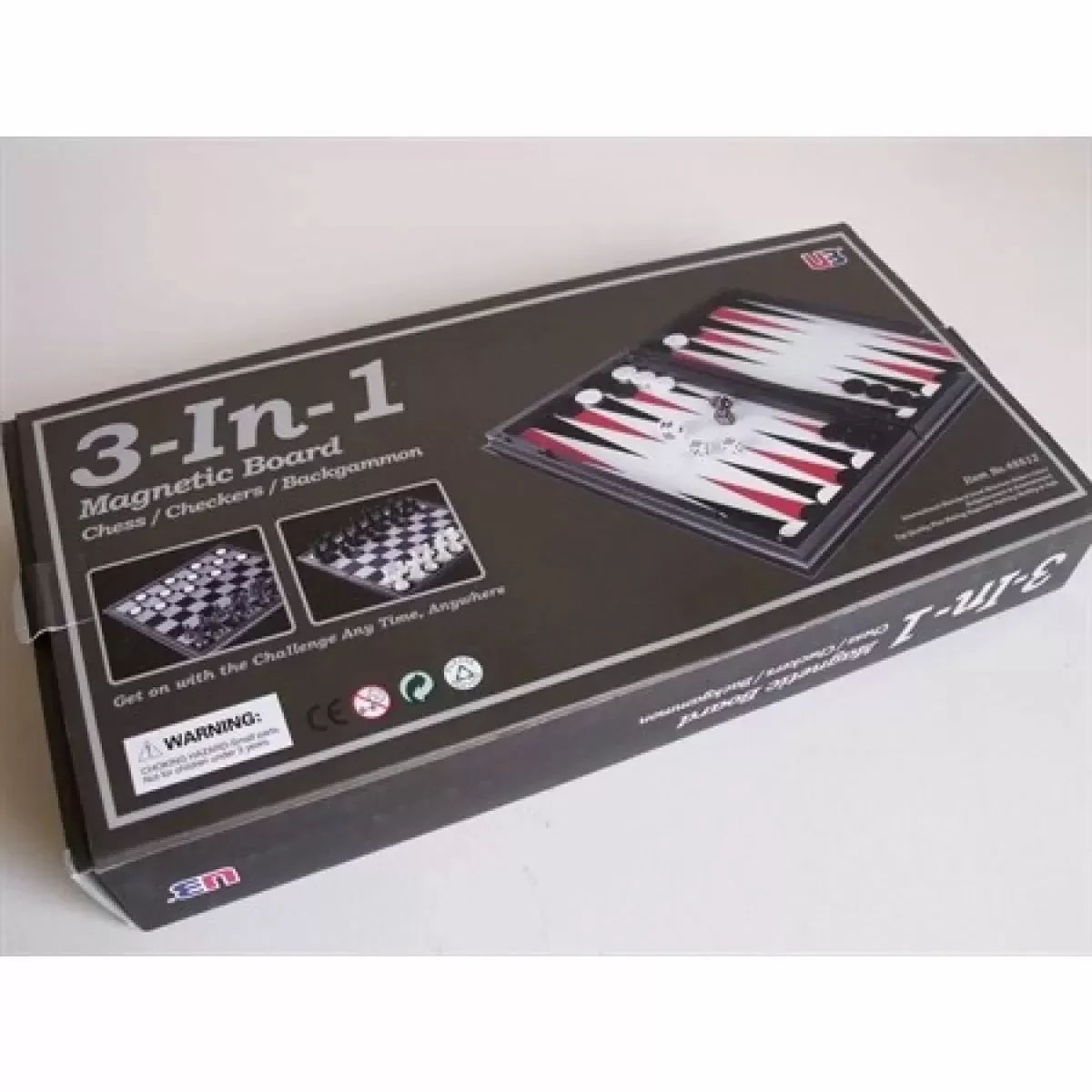 Chess/Checkers/Backgammon 12.5'' 3 in 1