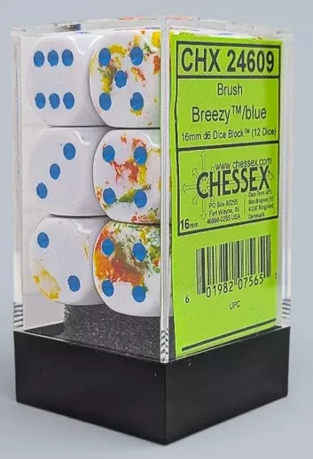 Chessex Dice: Breezy Blue 12D6