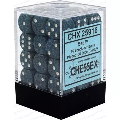 Chessex Dice: Speckled Sea 36D6