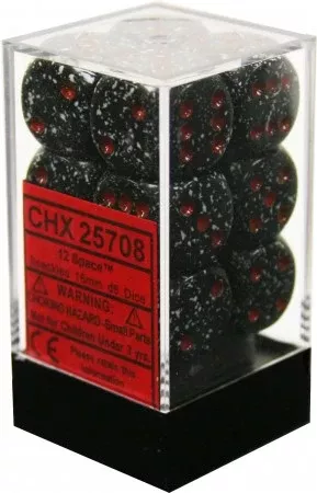 Chessex Dice: Speckled Space 12D6