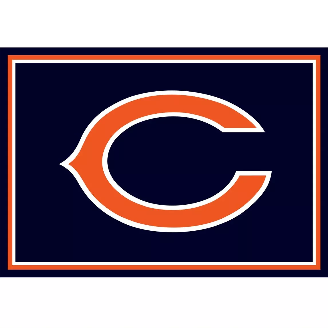 Chicago Bears 3x4 Area Rug