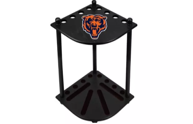 Chicago Bears Corner Cue Rack For Sale – Game Room Gorilla