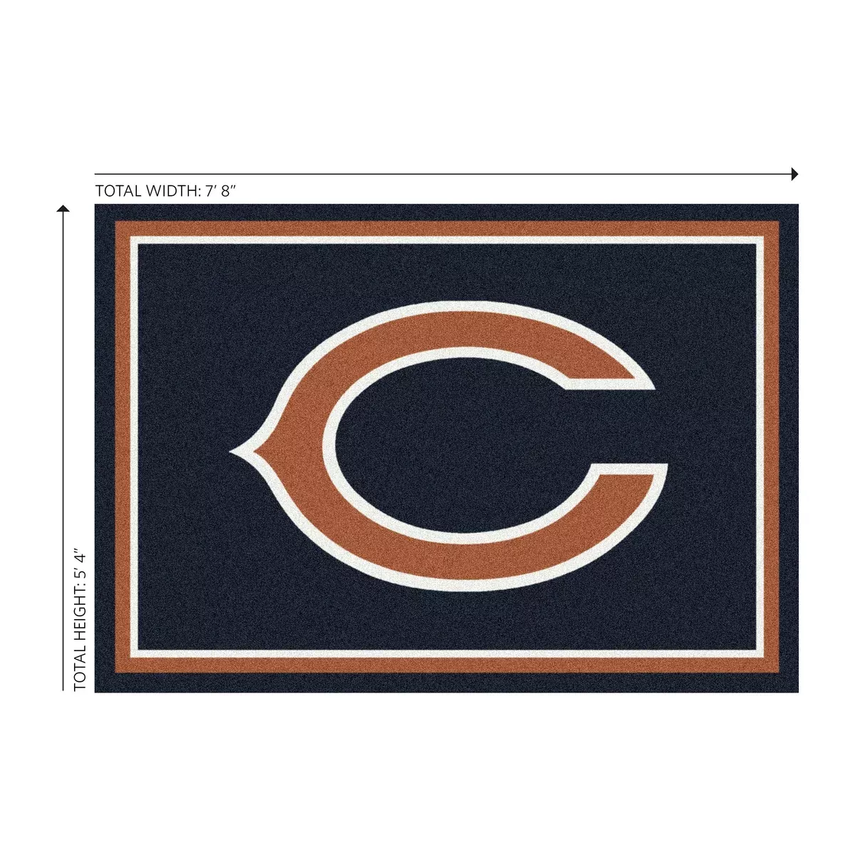 Chicago Bears Spirit Rug