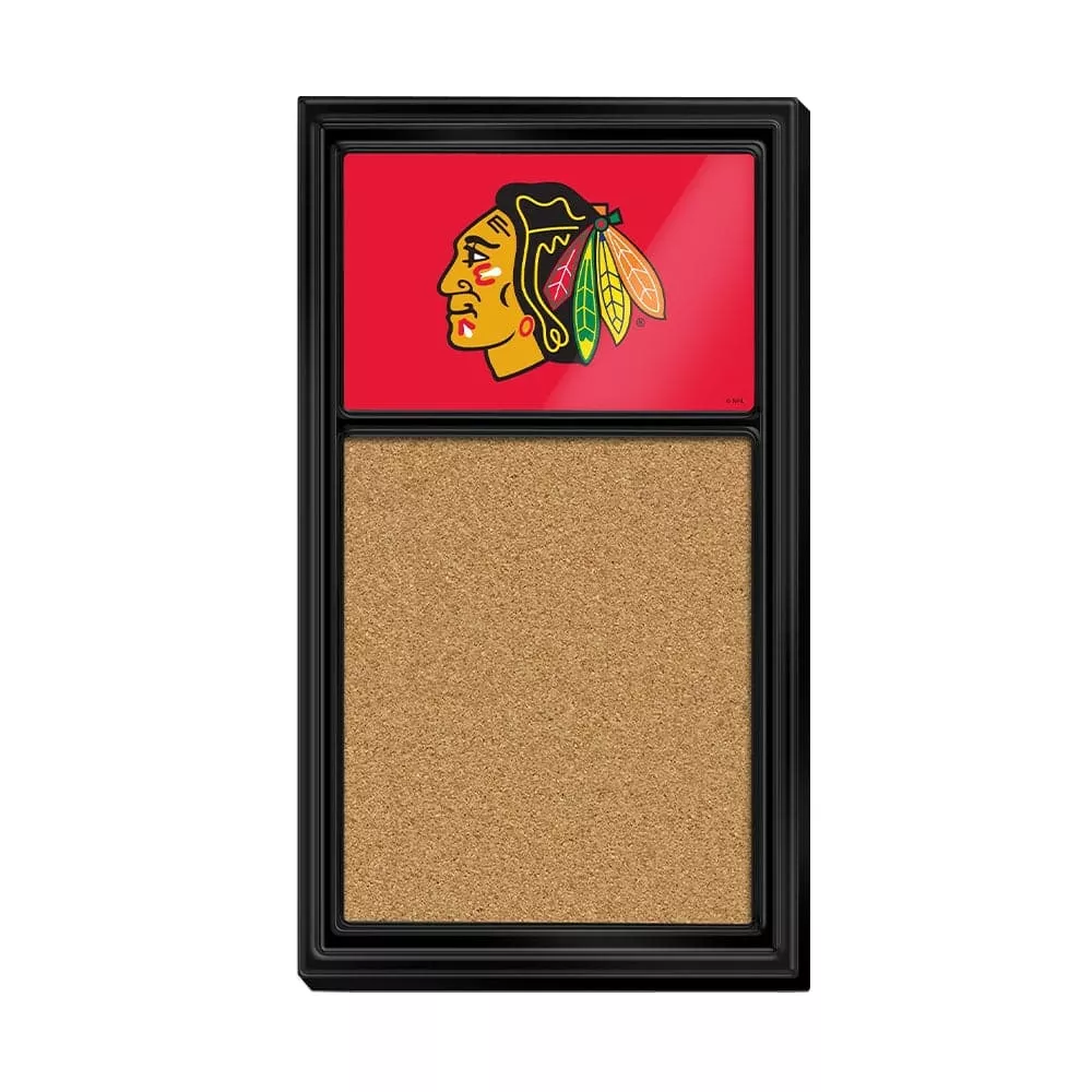 Chicago Blackhawks: Cork Note Board