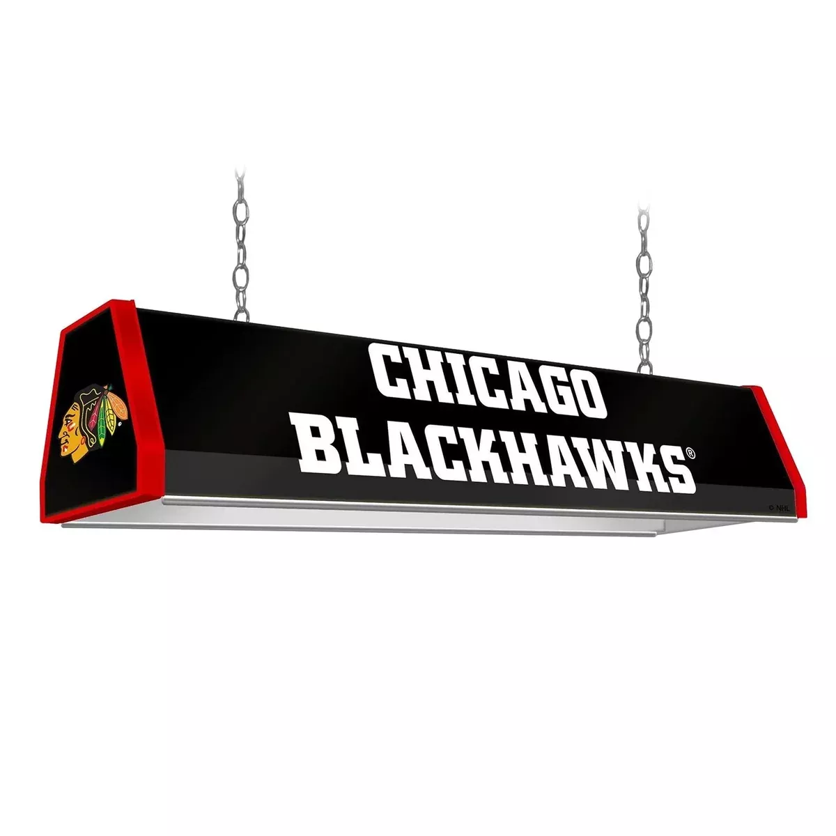 Chicago Blackhawks: Standard Pool Table Light