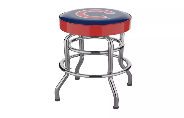 Chicago Cubs Chrome Bar Stool For Sale – Game Room Gorilla