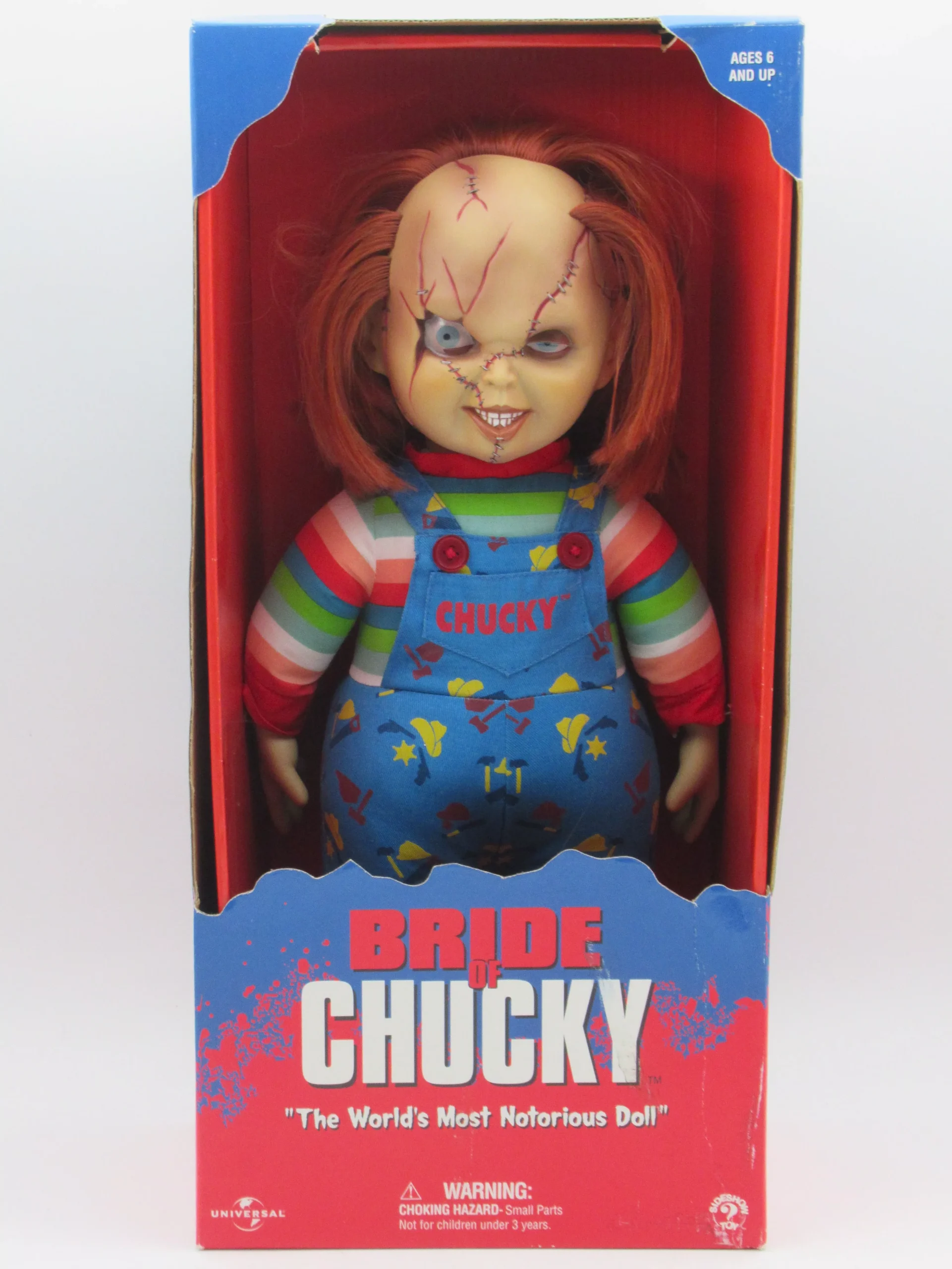 CHILD'S PLAY Bride of Chucky 16" Doll Scar Version - Sideshow Toy (199