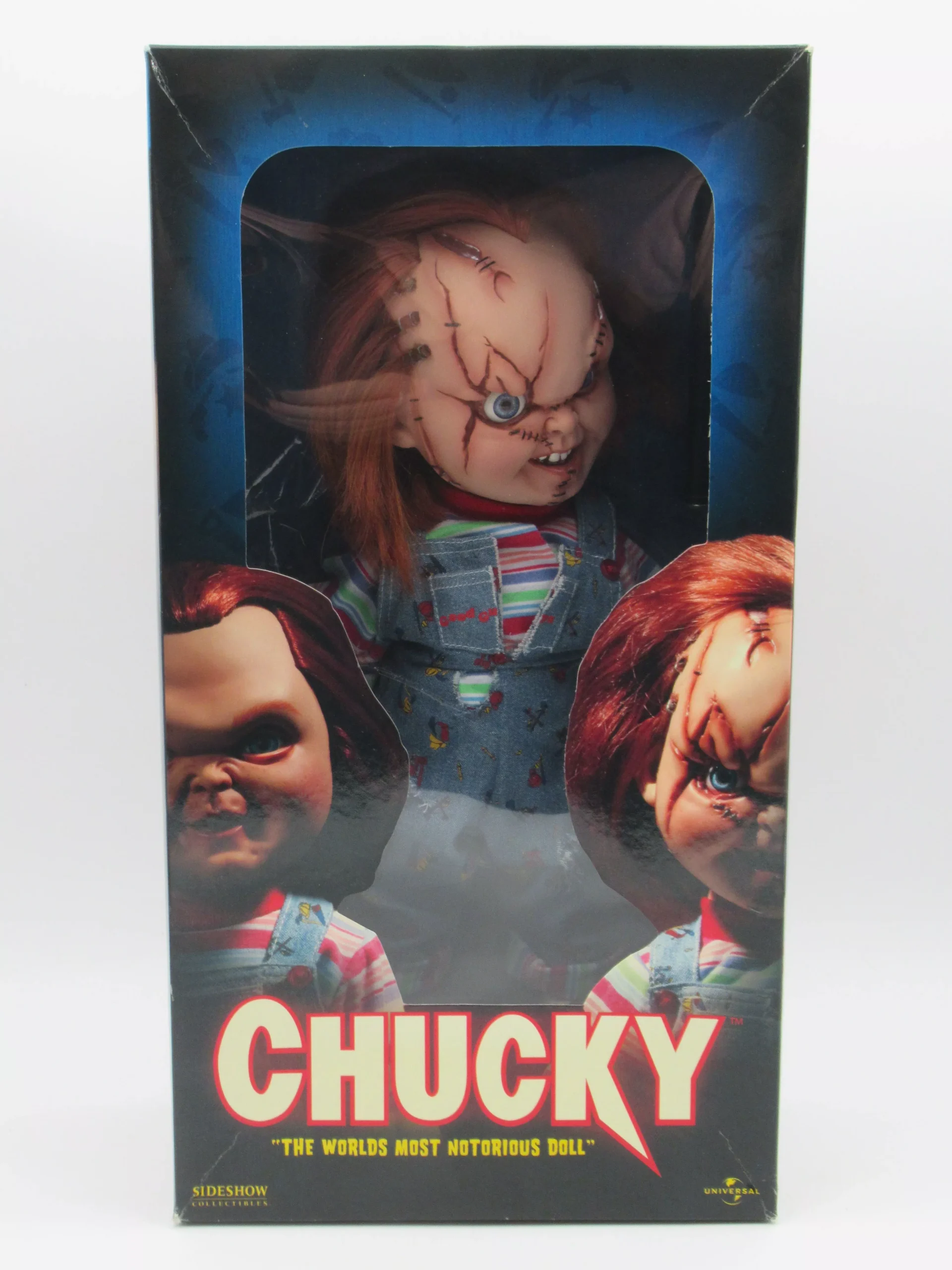CHILD'S PLAY Chucky Doll Scar Version 14" Vinyl Figure - Sideshow Coll
