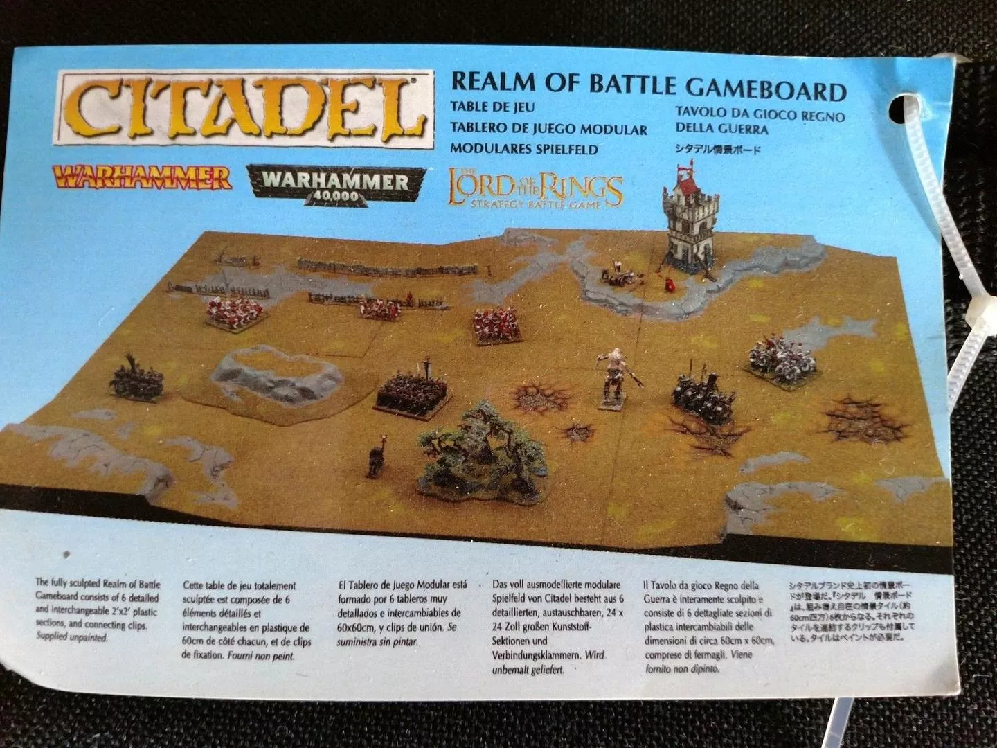 Citadel Realm of Battle Gameboard with travel bag