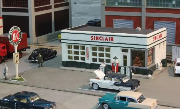 City Classics 108 HO Scale 1930's Crafton Ave Service Station Kit