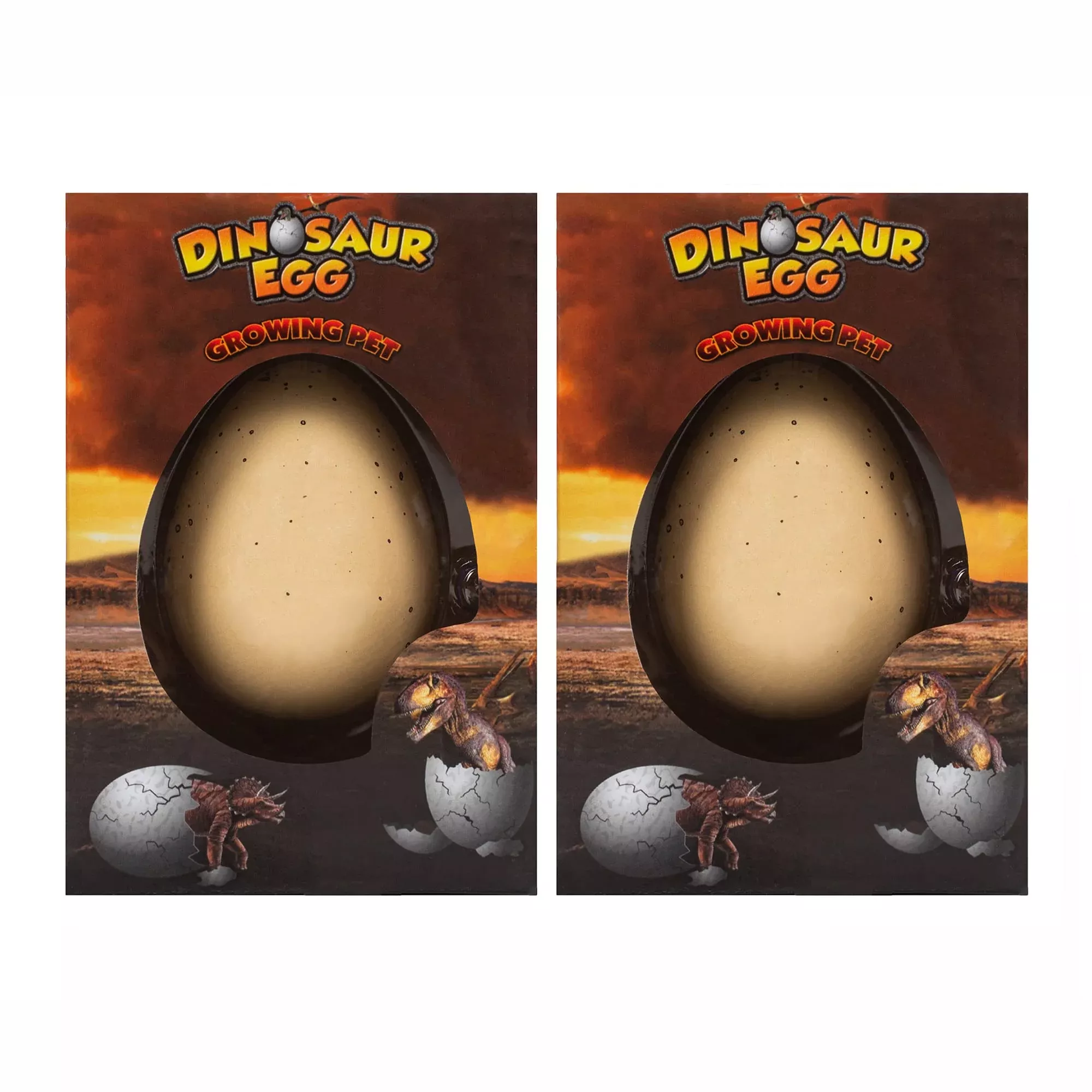 Class Collections Dinosaur Toy Egg 2 Pack for Kids Bath Time Fun
