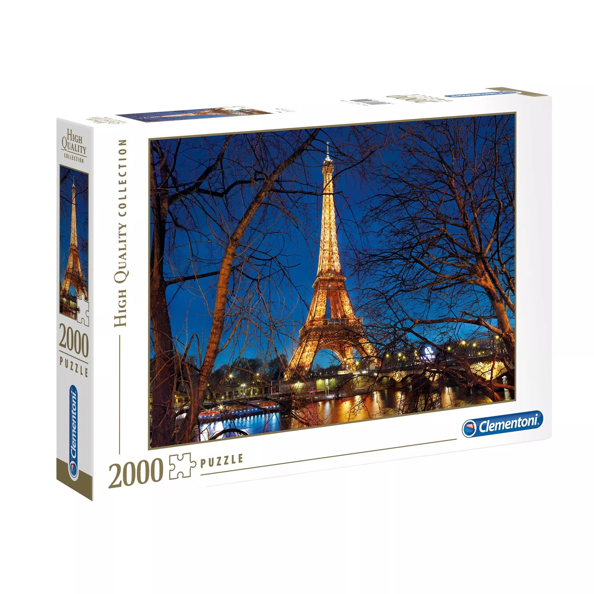 Clementoni 2000-Piece Puzzle Paris, Multicolored, 38" x