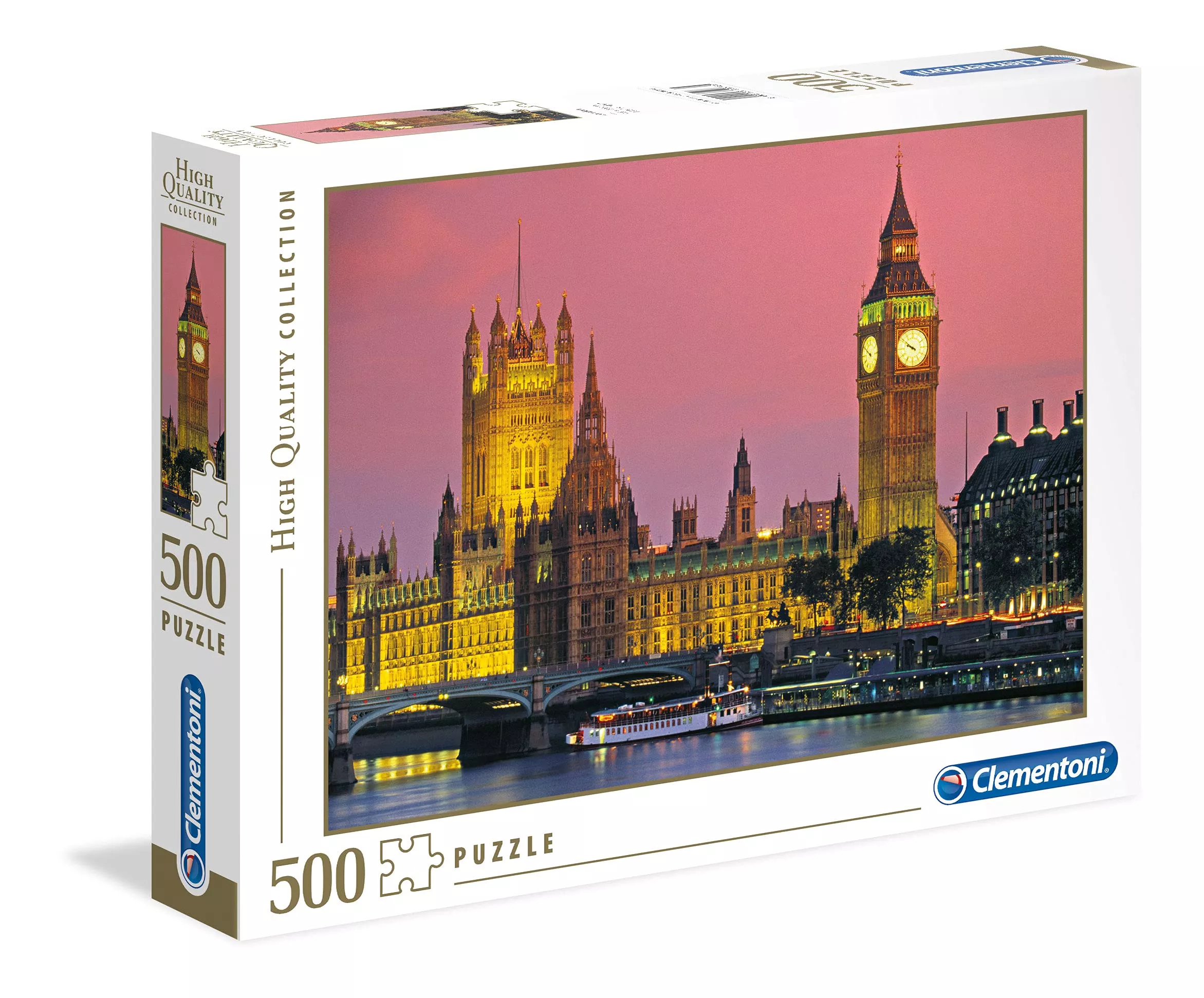 Clementoni Jigsaw Puzzle 500 Pieces Multicolor 19.29 x 14.