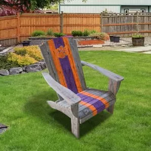 Clemson Tigers Wood Adirondack Chair