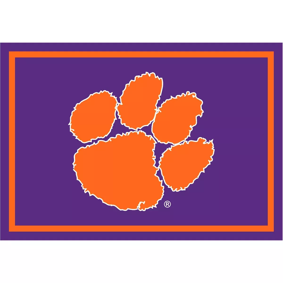 Clemson University Spirit Rug