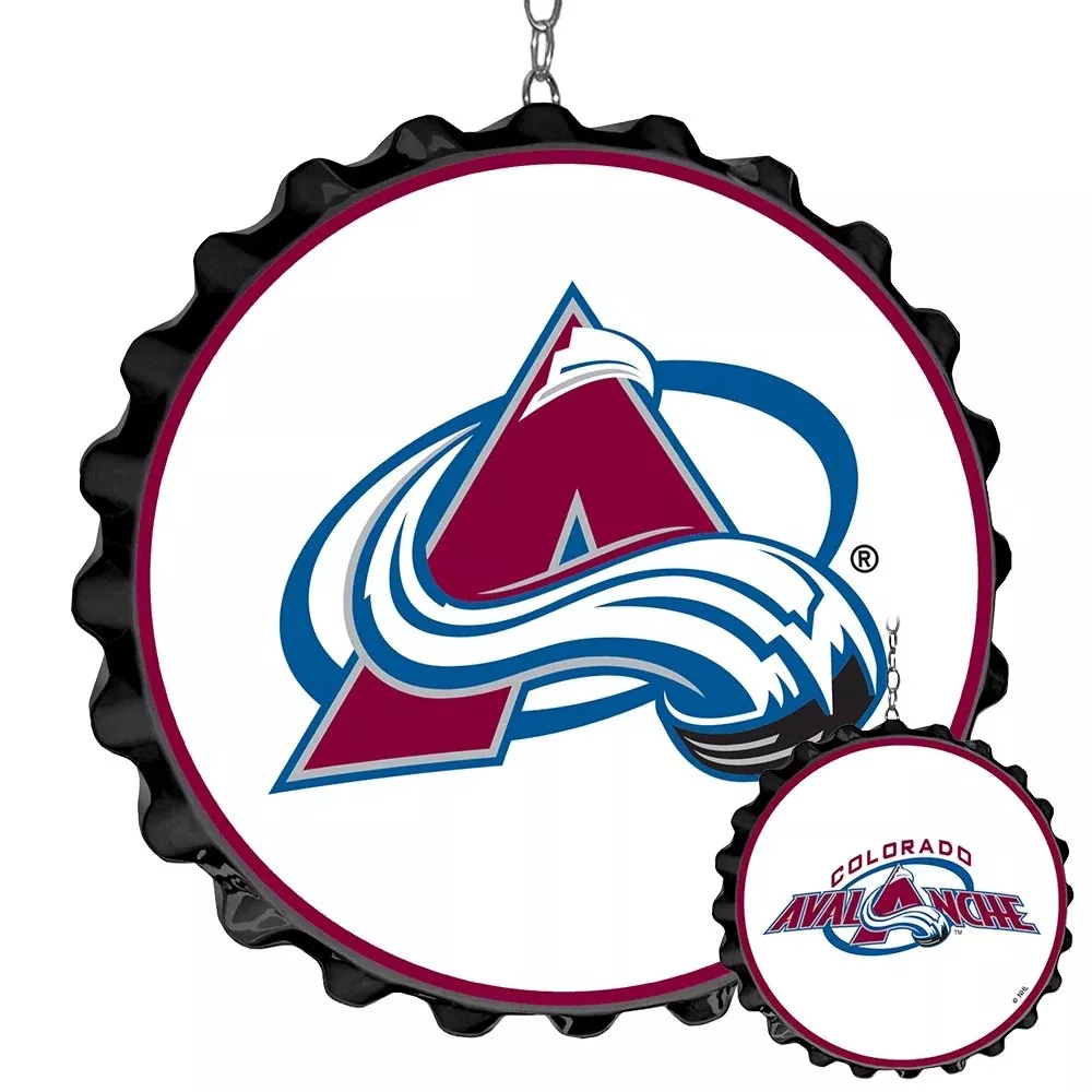 Colorado Avalanche: Bottle Cap Dangler
