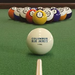 Columbus Blue Jackets Cue Ball