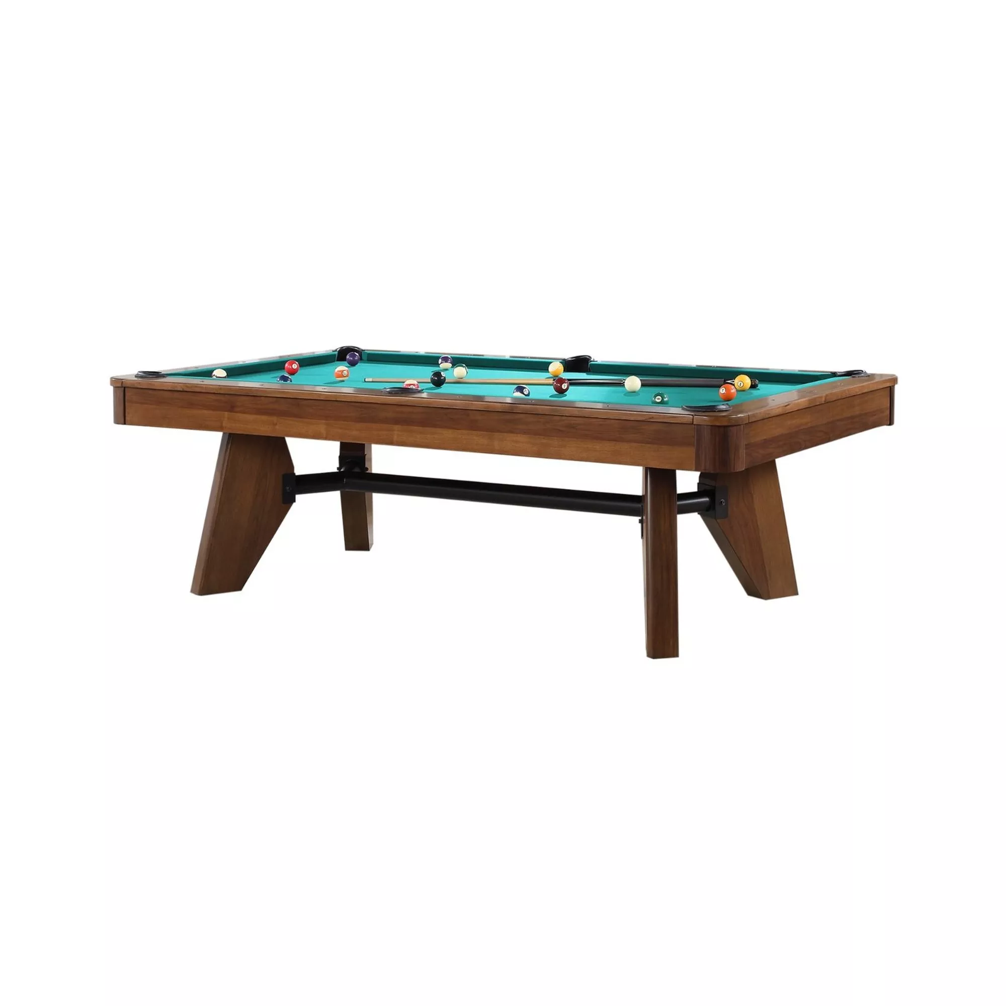 Cooper 8' Pool Table, Walnut For Sale – Game Room Gorilla