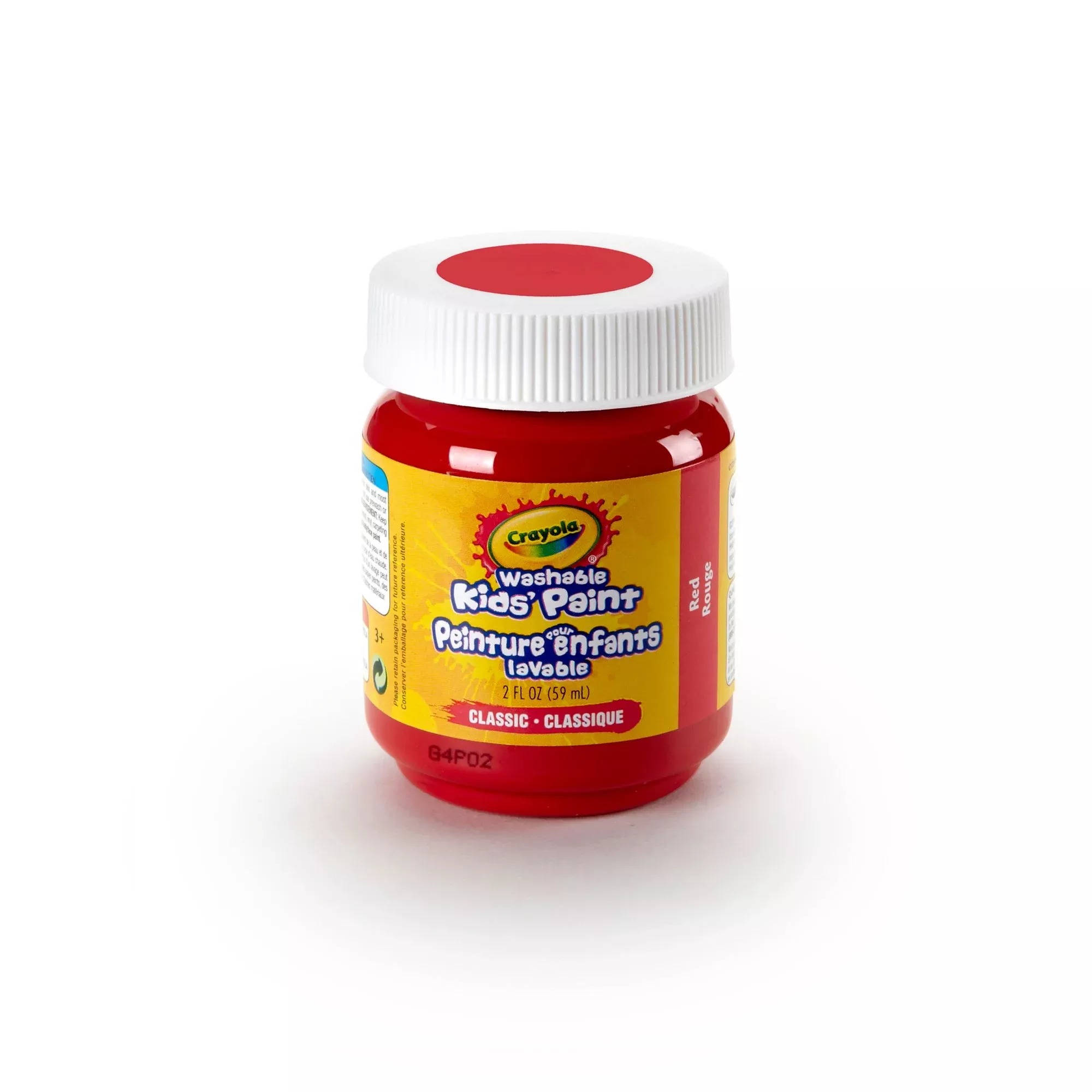 Crayola Washable Kid's Paint 2 oz Red Craft Supplies