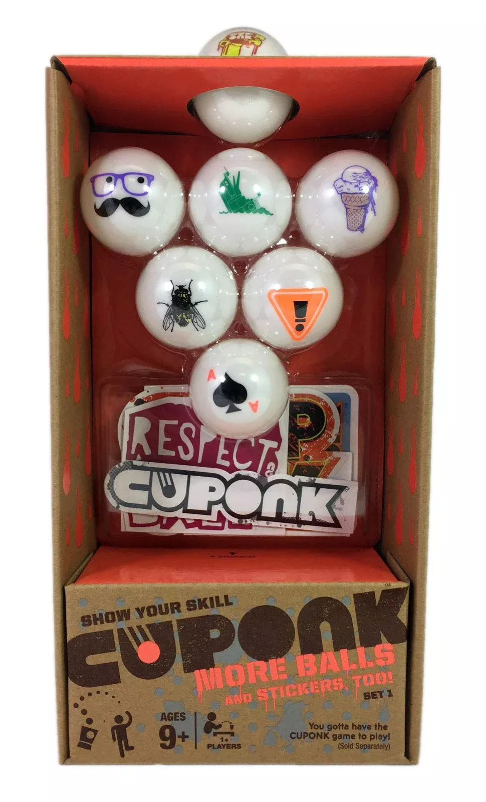 CUPONK Cuponk 7 Extra Ping Pong Balls Expansion Pack - White