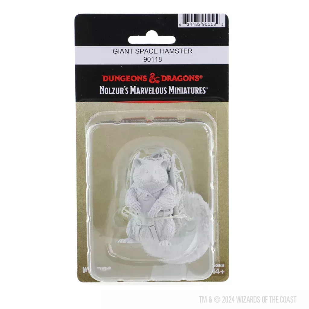 D&D Miniatures: Giant Space Hamster - Nolzur's Marvelous Unpainted Minis