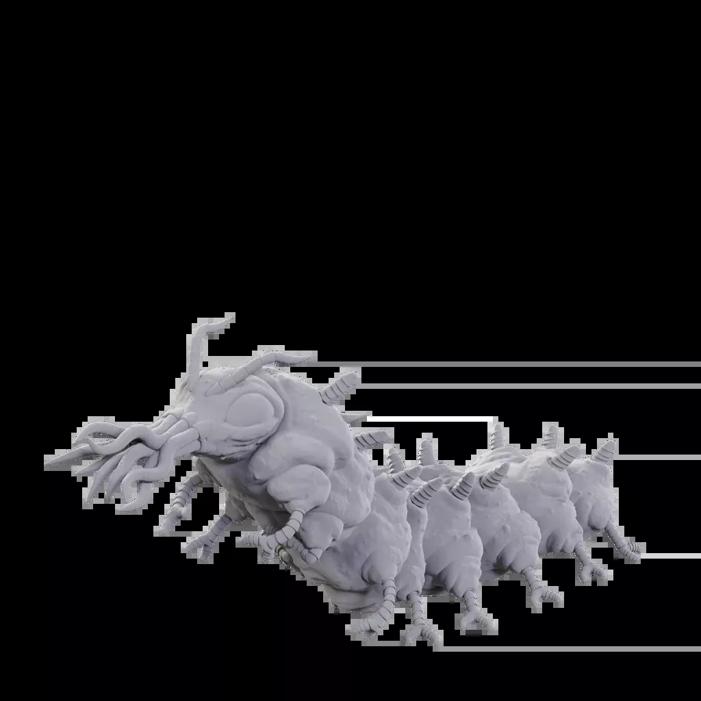 D&D Nolzur's Marvelous Miniatures: Classic Carrion Crawler