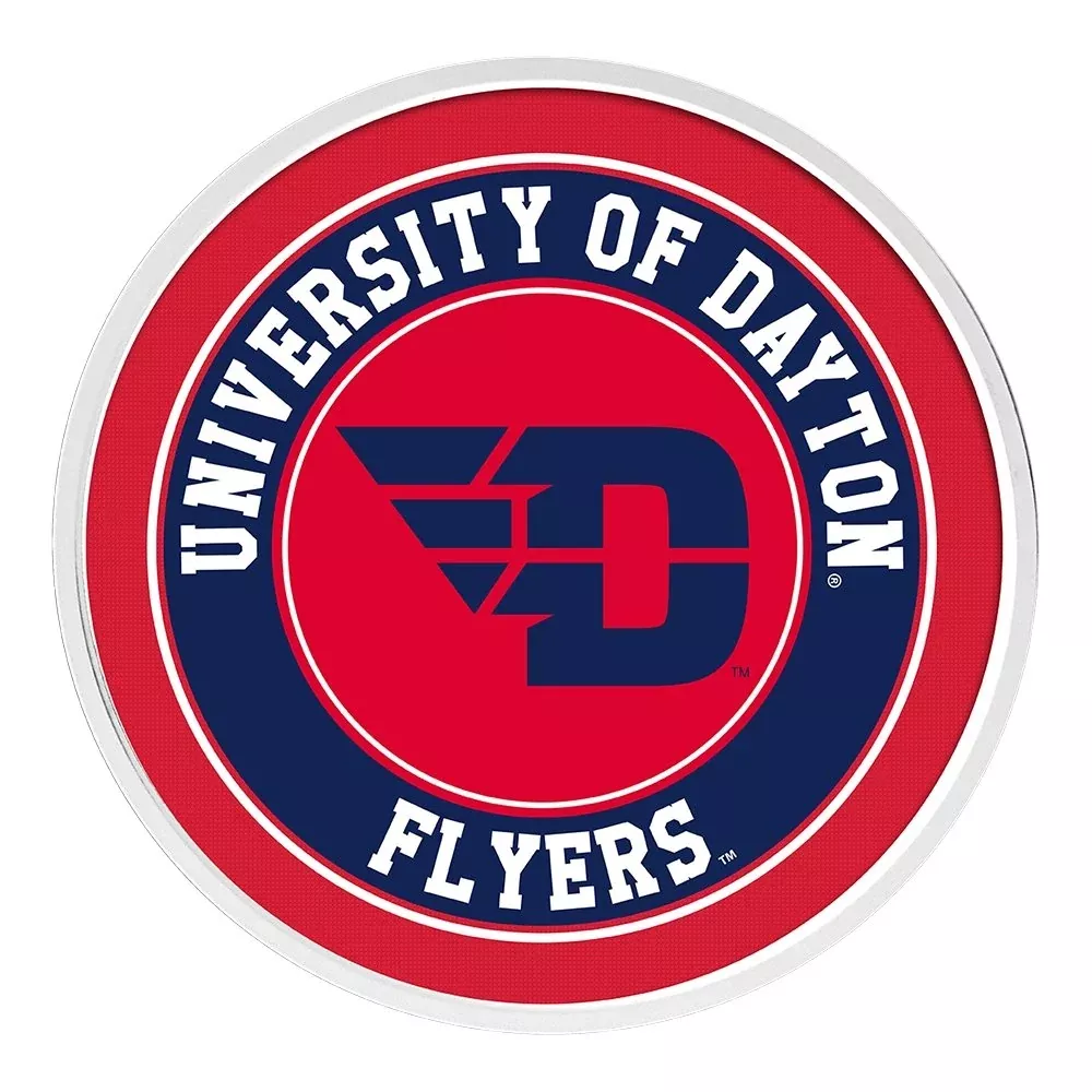Dayton Flyers: Modern Disc Wall Sign