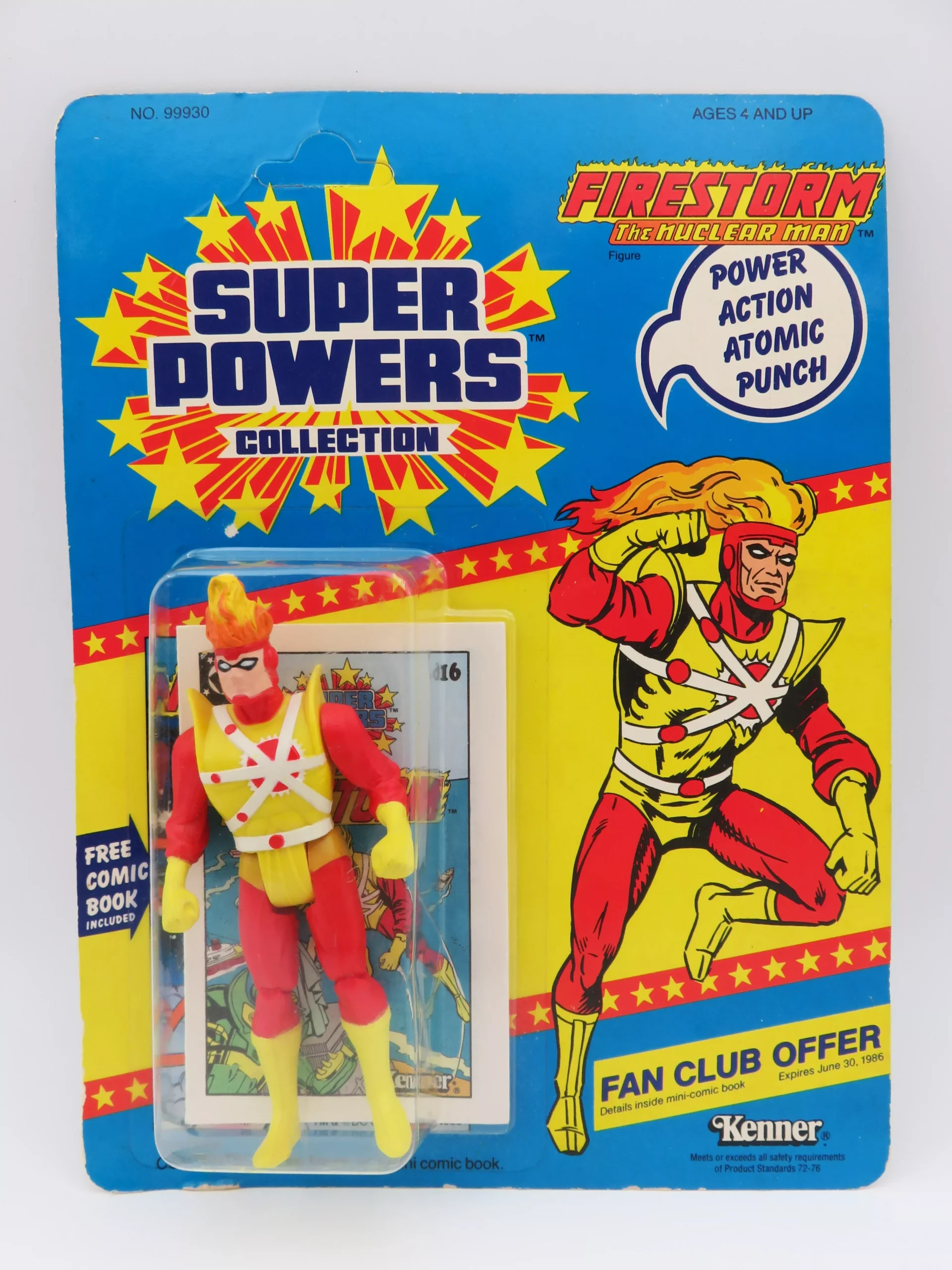 DC Firestorm Super Powers Collection Action Figure - Kenner (1985) Vin